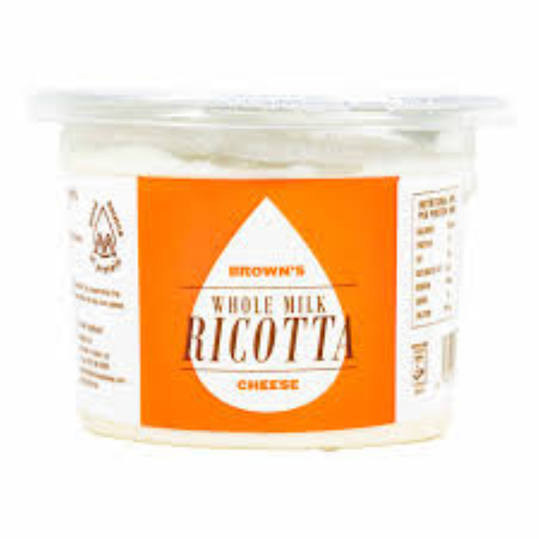 BROWNS WHOLE MILK RICOTTA 420G